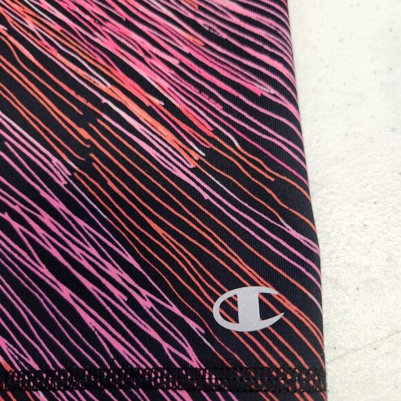 Champion Performance Women's XL Marroon Striped Vapor Athletic Leggings  2229 - Picture 4 of 9